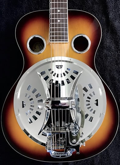The Dobrato Resophonic Guitar KV953FC Vintage Sunburst Finish